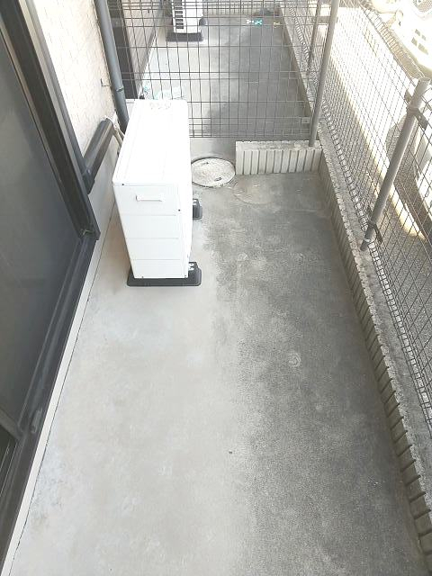 バルコニー　庭