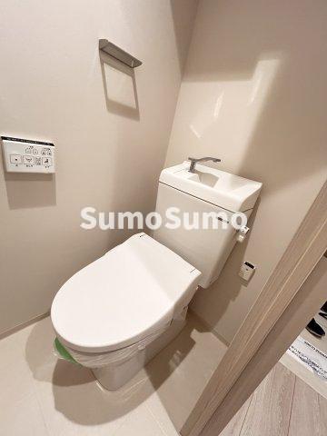 トイレ　ゆったりとした空間のトイレです
