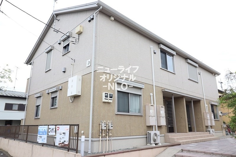 建物外観　ペットと暮らせる大和ハウス施工の賃貸アパート♪