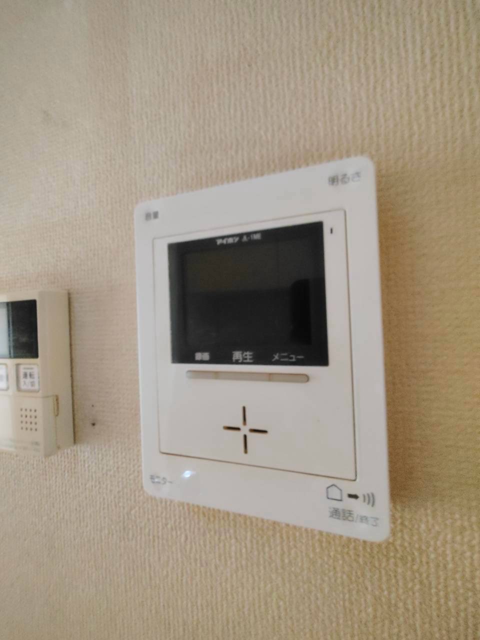 セキュリティ　顔を見てから出れます☆