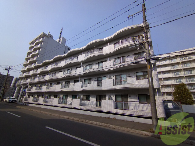 建物外観　札幌市北区北三十七条西「ピアレス麻生」