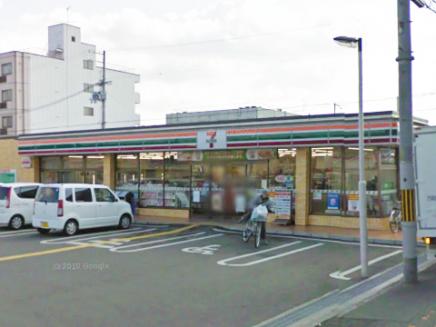 コンビニ　セブンイレブン大阪住道矢田8丁目（コンビニ）まで216m