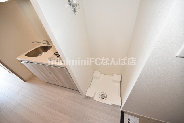 その他共有部分　洗濯機置き場です！