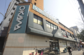 スーパー　スーパーオオカワ三軒家東店（スーパー）まで713m