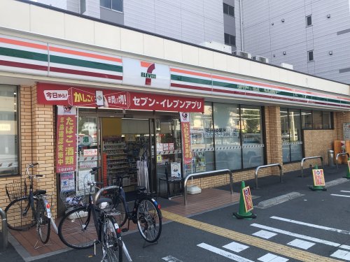 コンビニ　セブンイレブン大阪三軒家東店（コンビニ）まで506m