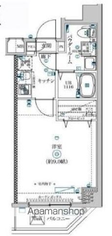 東京メトロ日比谷線 三ノ輪駅 徒歩5分 8階建 築10年の間取り写真