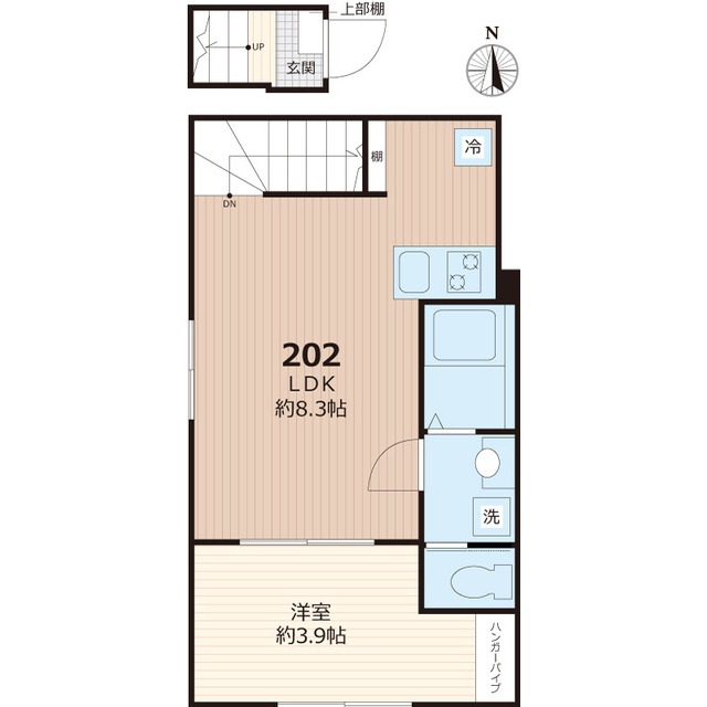 1LDK Apartment in Funabashi, Chiba — photo 2 of 3