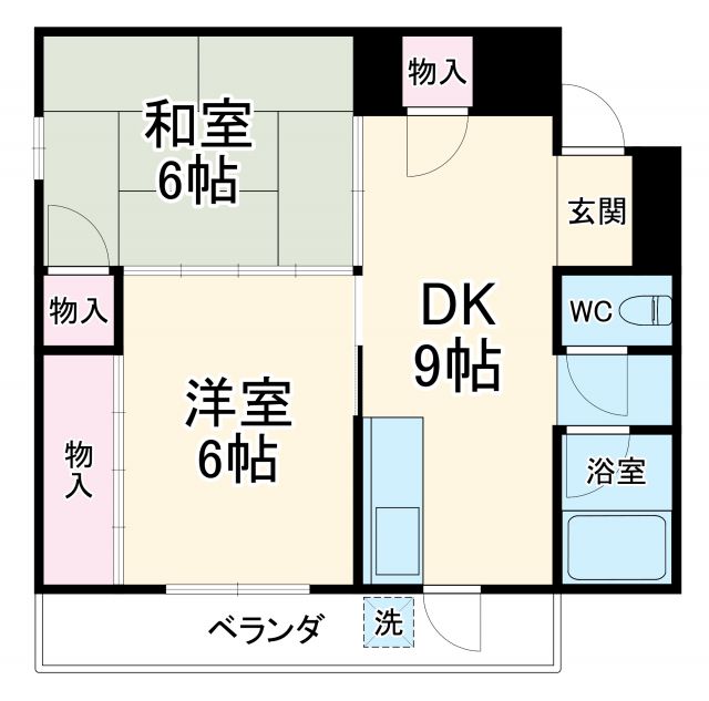 シャトレ西陣の間取り写真