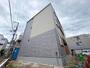 建物外観　建築中