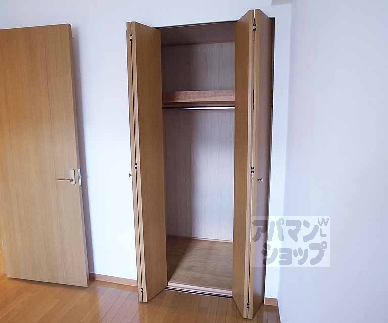 収納　お洋服の収納も楽々です。