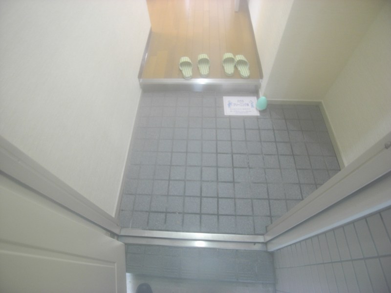 アメニティハイツ中川の玄関写真