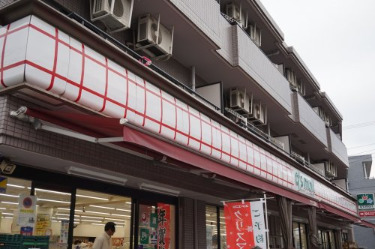 コンビニ　qs mart 川崎東有馬店（コンビニ）まで387m