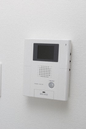 セキュリティ　セキュリティ対策にモニターホン＆オートロック♪