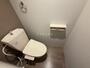 トイレ　窮屈感がなくリラックスのできるトイレです。