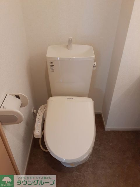 ＪＲ総武本線 東千葉駅 徒歩17分 2階建 築13年のトイレ写真