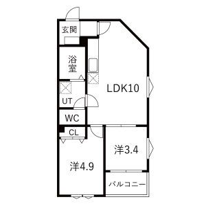 DEVELD中郷IIの間取り写真