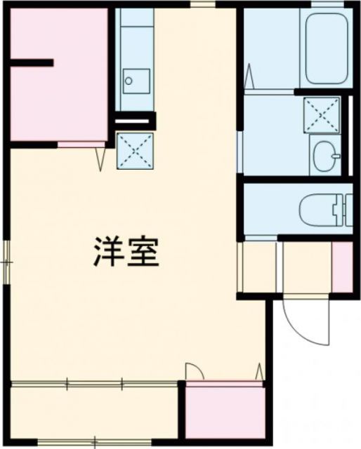 ＪＲ常磐線 相馬駅 徒歩18分 2階建 築15年の間取り写真