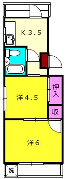 ブライズ6の間取り写真