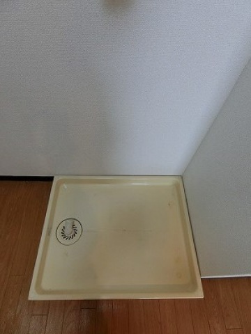 洗面設備　洗濯機置き場