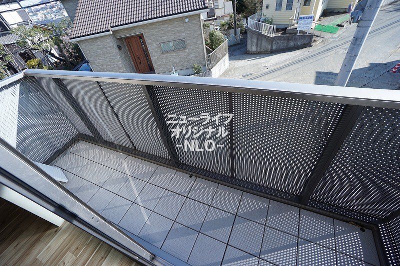 バルコニー　周辺には閑静な街並みが広がります☆