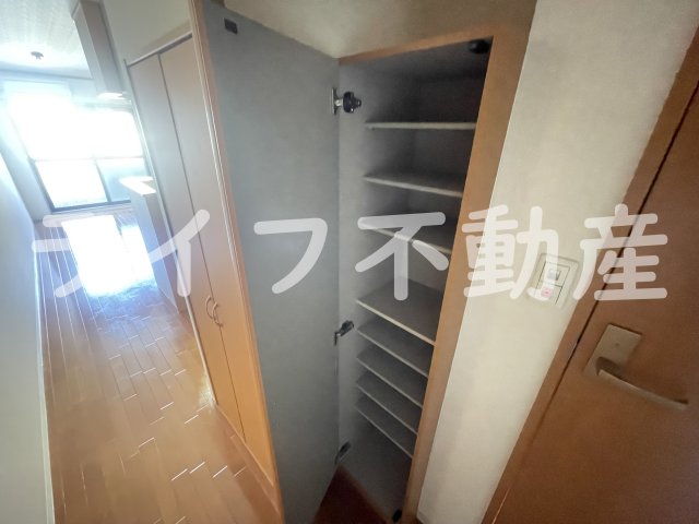 収納　大きなスペースがあり、収納には困りません