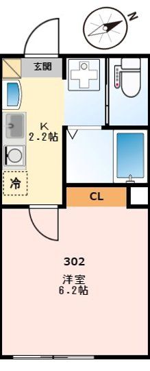 DreamCourt南蒲田の間取り写真