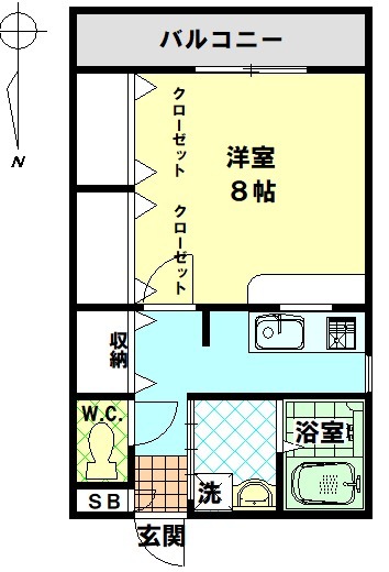 APT・U2の間取り写真
