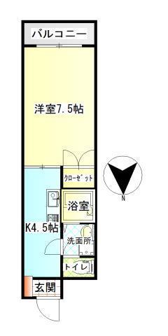 ライフフィールドマンションの間取り写真