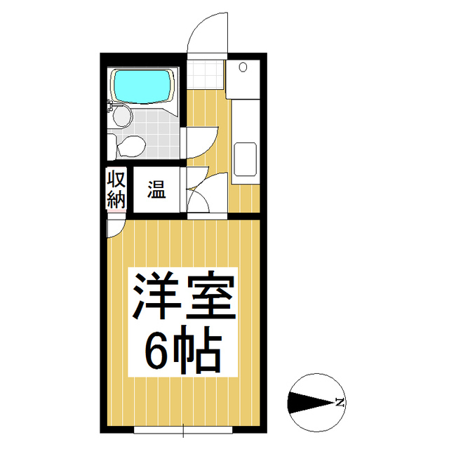 M&Kハイツの間取り写真