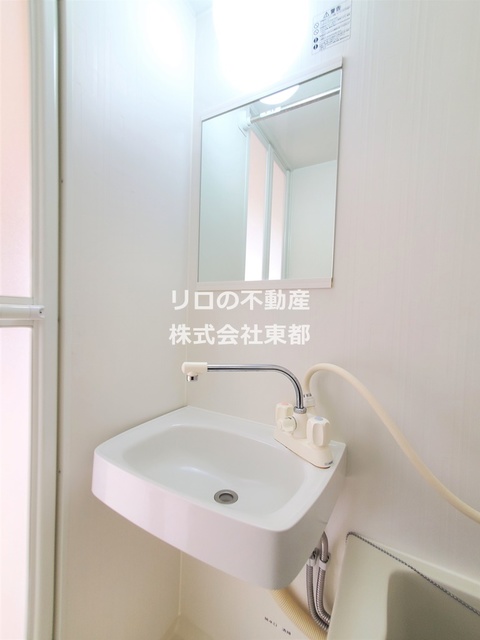 洗面設備　洗面台付きで身だしなみも整えられます♪