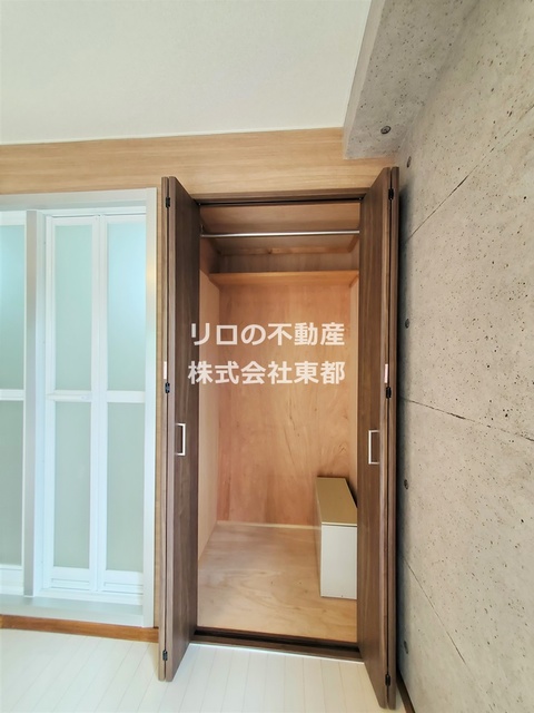 収納　奥行きもたっぷりのクローゼット♪