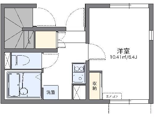 レオネクストPIMAの間取り写真
