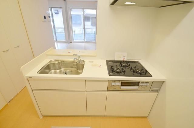 埼玉新都市交通伊奈線 吉野原駅 徒歩16分 2階建 築13年のキッチン写真