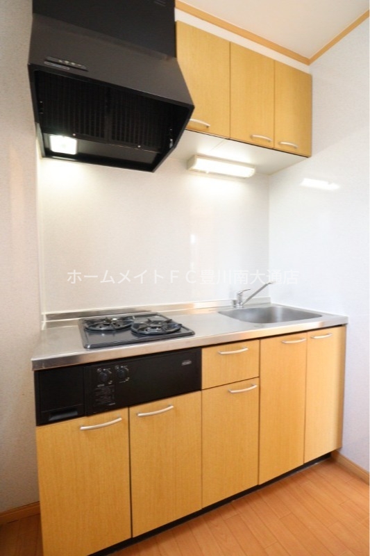 ライフイン・山道のキッチン写真