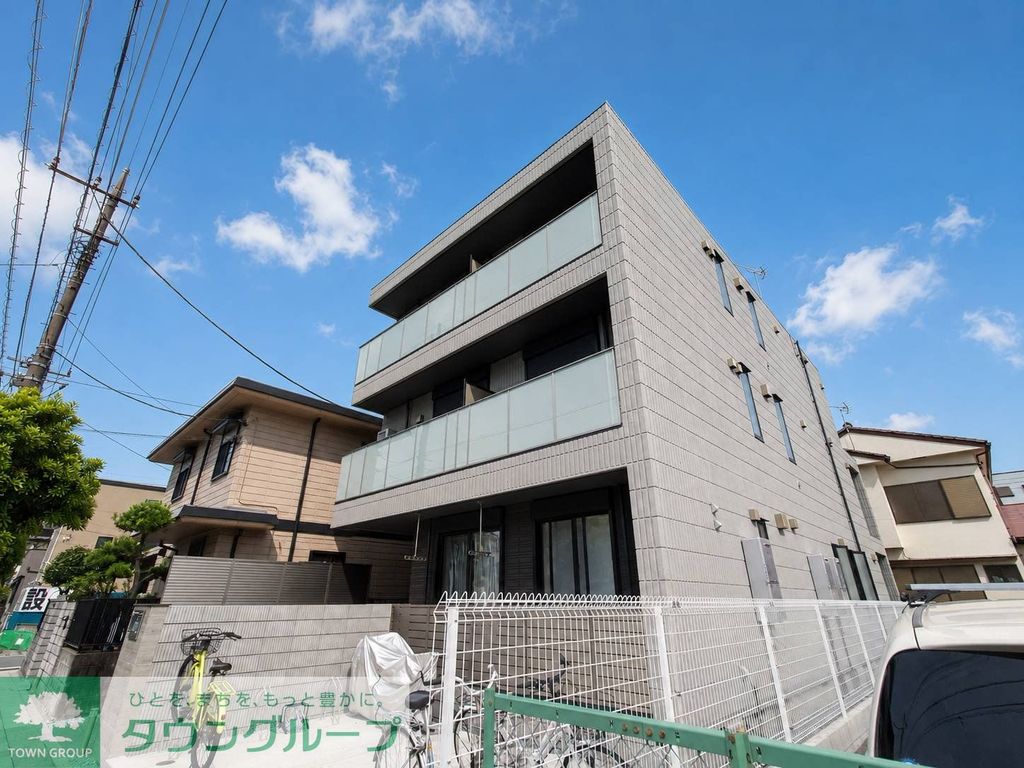 建物外観　ALCパネル構造で耐火性、耐熱性が優れています♪