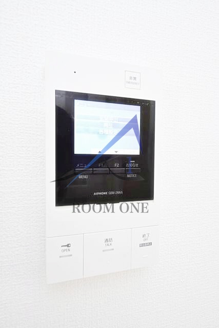 セキュリティ　モニター付きインターホンです。