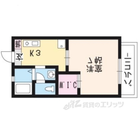 ヴィヴィ・セレサ壱番館の間取り写真