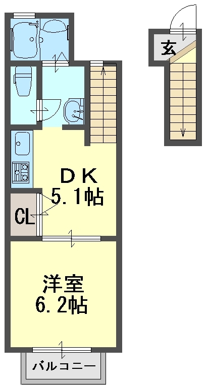 アジロガーデンの間取り