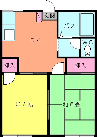 柏ハイツの間取り