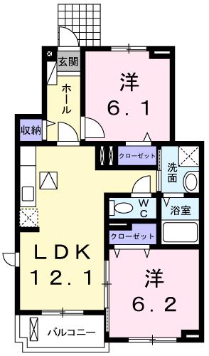 ミルトスIIの間取り