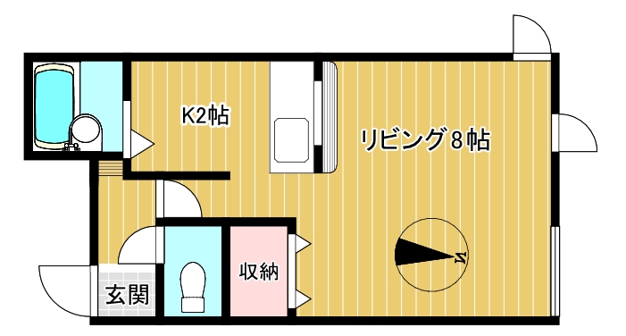 ロイヤルステージ平岸の間取り