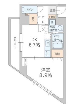 サンビルドＩ．Ｓ．の間取り