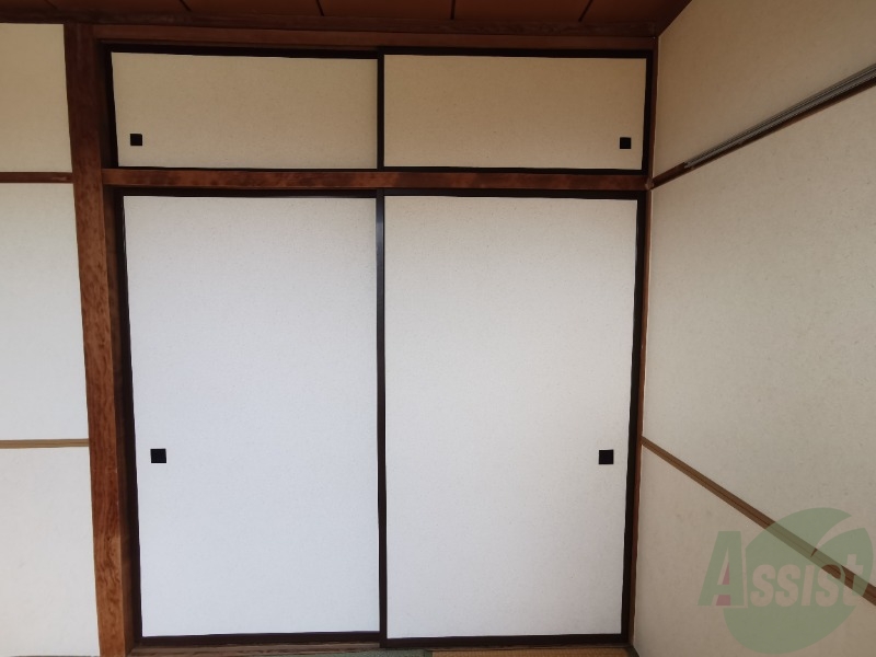 収納　和室にある収納はこちらになります。中はお楽しみに！