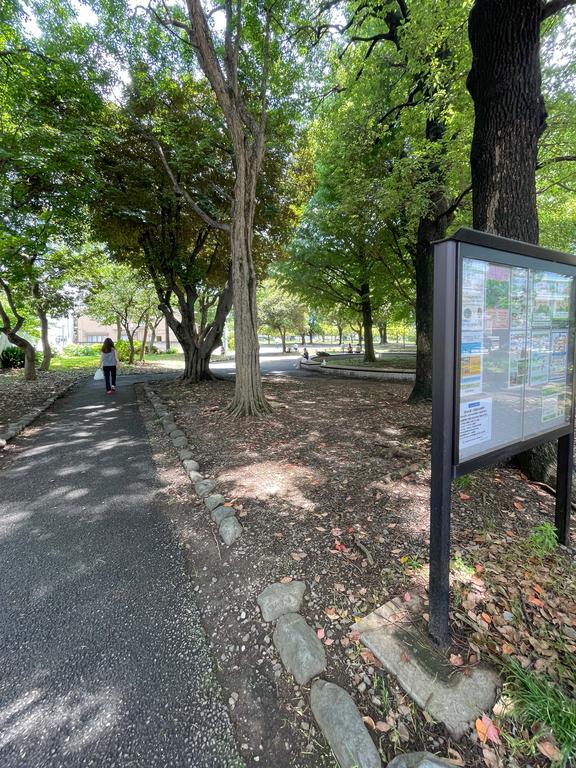 【パークコート青山ザタワーの公園】