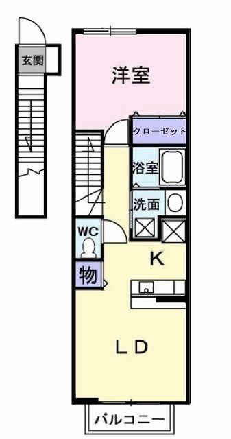 アルコバレーノIIの間取り