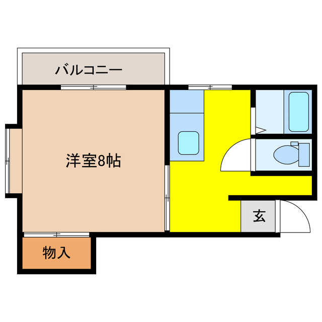 第五東マンションの間取り