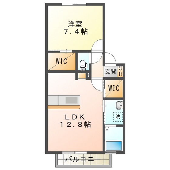 メイユールの間取り