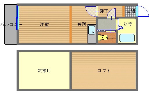 セントレージュ住吉の間取り