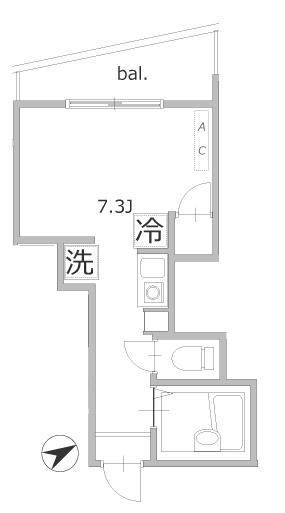 ブロッサムテラス町屋の間取り