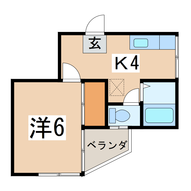 ばんぶうはうすの間取り